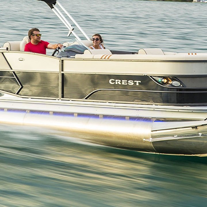 a small boat in a body of water