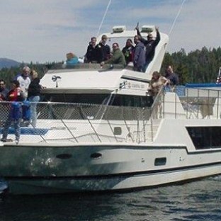 a small boat in a body of water